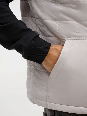 Жилет унисекс Warmbridge, светло-серый - рис 10.