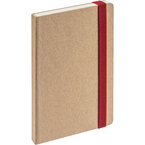Ежедневник Eco Write Mini, недатированный, с красной резинкой - рис 3.