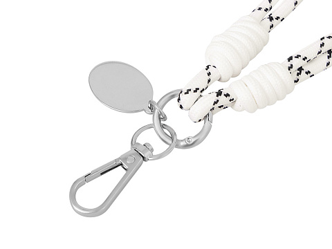 Брелок-браслет Bohemian, черно-белый - рис 2.