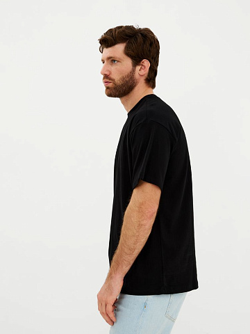 Футболка Oversize Premium, черная - рис 3.