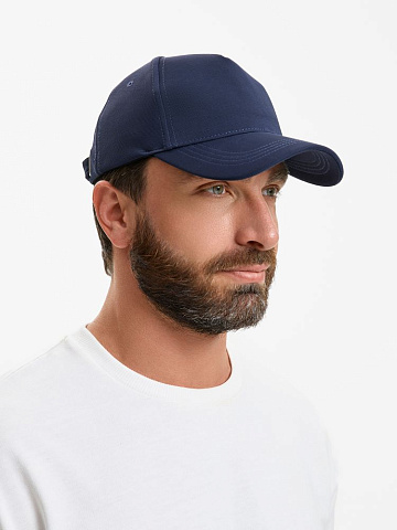 Бейсболка Yonkers, темно-синяя - рис 7.