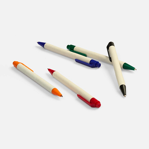 Ручка шариковая MilkMake, оранжевая - рис 5.