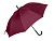 Зонт-трость Reviver с куполом из переработанного пластика, бордовый - миниатюра