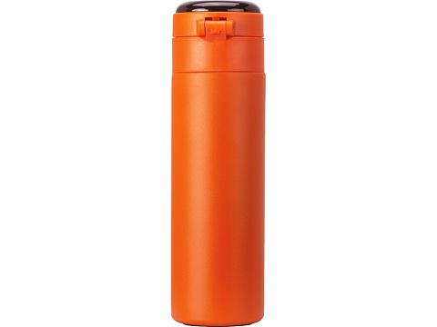 Вакуумная термокружка Waterline с медной изоляцией Bravo, 400 мл, тубус, оранжевый - рис 12.