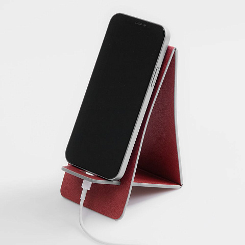 Подставка для телефона Petrus, красная - рис 3.