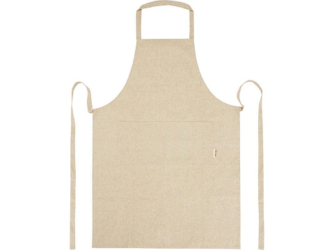 Pheebs 200 g/m2 recycled cotton apron, натуральный - рис 2.