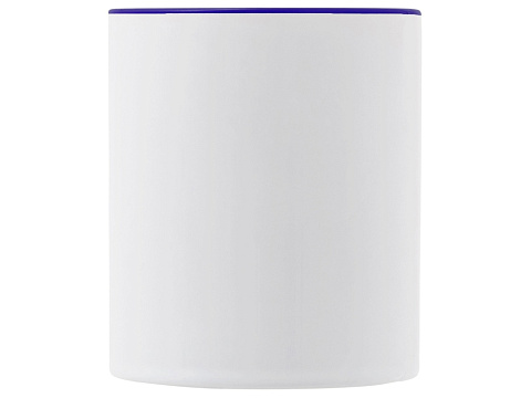 Керамическая кружка со стеклянной ручкой для сублимации Charm, синий - рис 4.