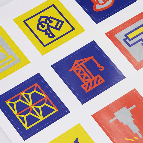 Стикерпак бумажный Industry, строительство - рис 3.