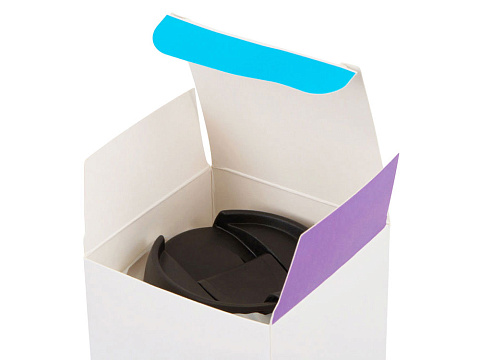 Термокружка Double wall mug C1, soft touch, 350 мл, красный (Р) - рис 5.