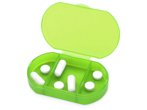 Таблетница, зеленое яблоко - рис 2.