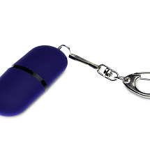 Флешка Goutte Soft-touch на 64 Гб, синий