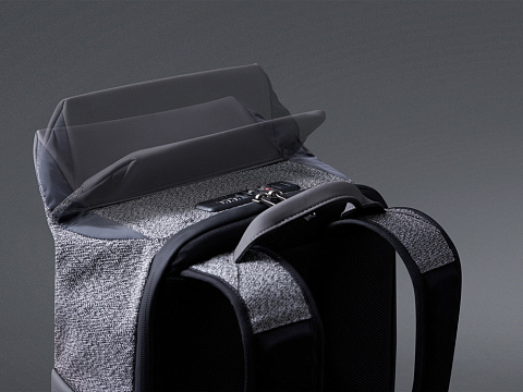 Антикражный рюкзак SnapPack для ноутбука 16, серый - рис 10.