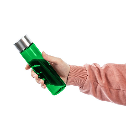 Бутылка для воды Misty, зеленая - рис 4.