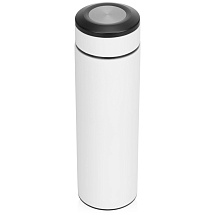 Термос Confident с покрытием soft-touch 420мл, белый