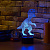 3D лампа Динозаврик - миниатюра - рис 2.