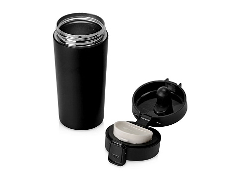 Герметичная термокружка Trigger 380мл, черный - рис 3.