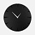 Часы Wallice, черные - миниатюра