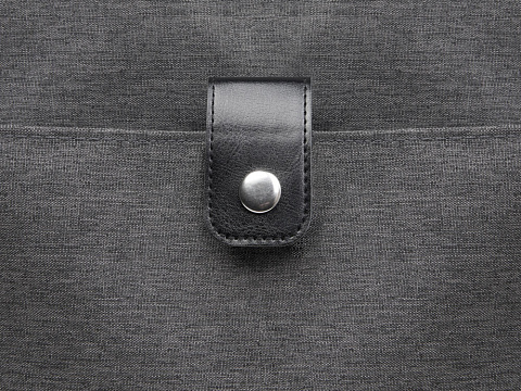 Сумка-холодильник Fabrizio со штопором, серый/черный - рис 13.