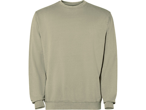 Свитшот Jaya унисекс, светлый хаки выстиранный