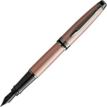 Перьевая ручка Waterman Expert Rose Gold F BLK в подарочной упаковке