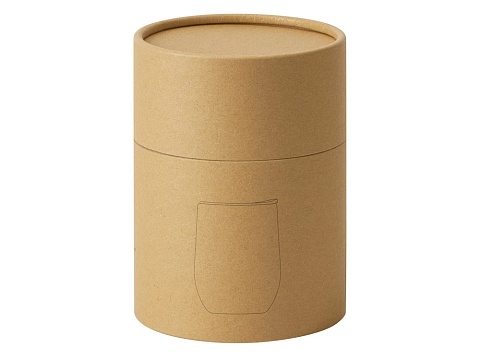 Вакуумная термокружка Britewood S1, непротекаемая крышка, крафтовый тубус - рис 5.