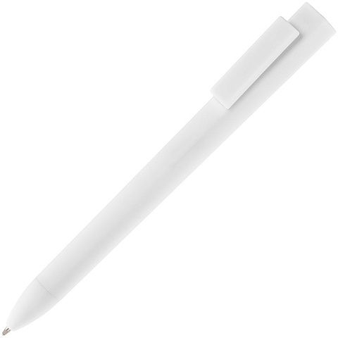 Ручка шариковая Swiper SQ Soft Touch, белая - рис 2.