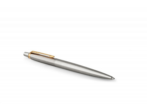 Ручка гелевая Parker Jotter Core K694 Stainless Steel GT Mblack - рис 3.