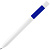Ручка шариковая Swiper SQ, белая с синим - миниатюра - рис 3.