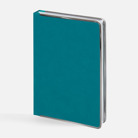 Ежедневник Metal Frame на заказ, датированный, бирюзовый - рис 2.