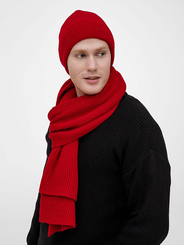 Шапка Nobilis Mono, красная - рис 7.