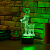 3D лампа Оленёнок - миниатюра - рис 4.