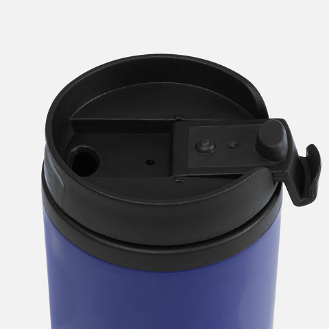 Термостакан Canella, синий матовый - рис 4.