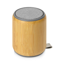 Портативная колонка из бамбука Bongo, натуральный (Р)