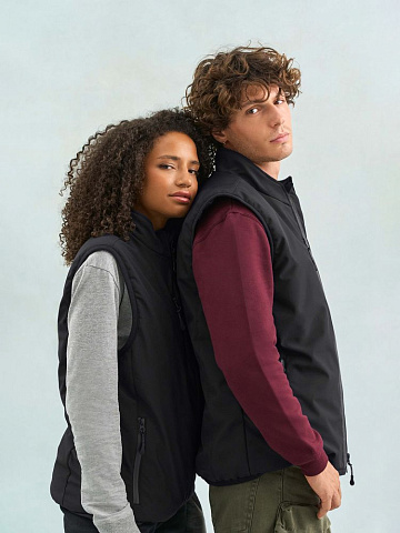 Жилет софтшелл унисекс Falcon BW, красный - рис 11.