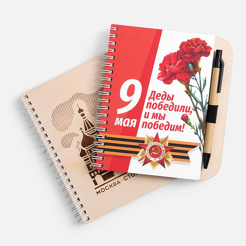 Блокнот на пружине Woodpad на заказ - рис 3.