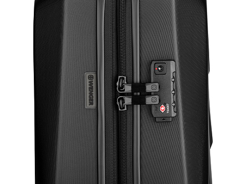 Чемодан WENGER Prymo, чёрный, малый, 40х55х20 см, 36 л, ABS+PC - рис 5.