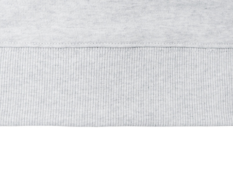 Свитшот оверсайз с рукавом реглан Belgrade, унисекс, серый меланж - рис 4.