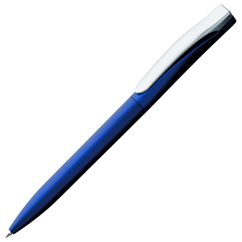 Ручка шариковая Pin Silver, синий металлик - рис 2.