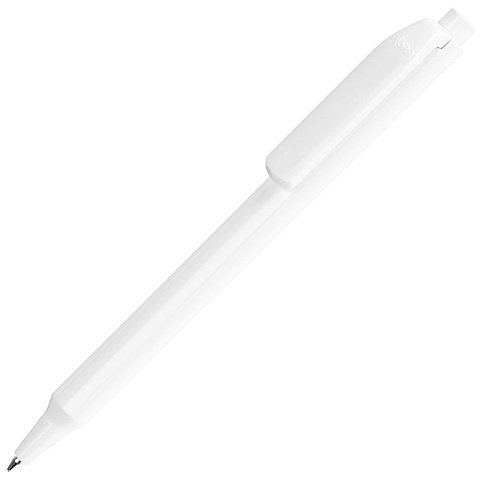 Ручка шариковая Pigra P04 Polished, белая - рис 2.