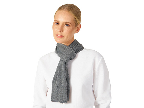 Шарф Dunant, темно-серый меланж - рис 3.