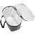 Термосумка Coolerbag Twist, серый меланж - миниатюра - рис 4.