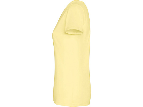 Футболка Fiyi женская, солнечно-желтый выстиранный WASHED - рис 4.