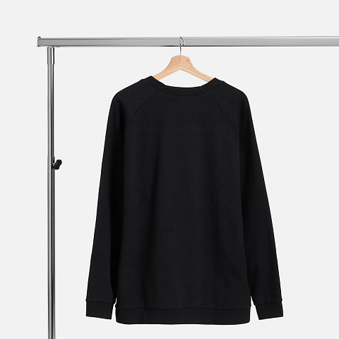 Свитшот унисекс Avenu, черный - рис 4.