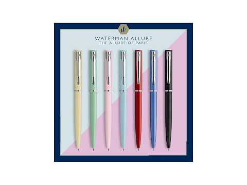 Шариковая ручка Waterman Allure Mint CT - рис 4.