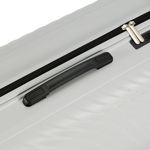 Чемодан TORBER СЕЛИГЕР, серый, полипропилен, 76 х 52 х 29 см, 80 л - рис 9.