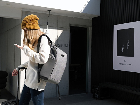 Антикражный рюкзак SnapPack для ноутбука 16, серый - рис 34.