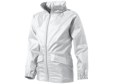 Ветровка Miami детская с чехлом, белый - рис 4.