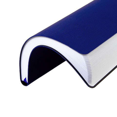 Ежедневник Knit, недатированный, синий - рис 6.