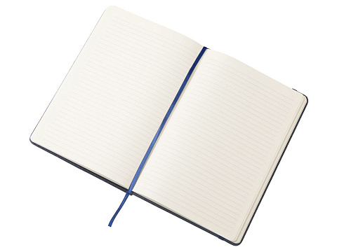 Набор блокнот А5 с магнитным держателем для ручки и подставкой для телефона и металлической шариковой ручкой NotaBene, темно-синий - рис 7.