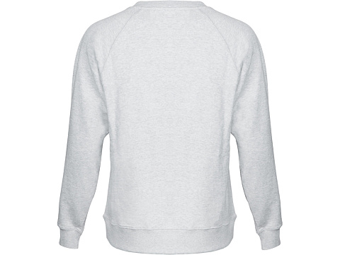 Свитшот оверсайз с рукавом реглан Belgrade, унисекс, серый меланж - рис 3.